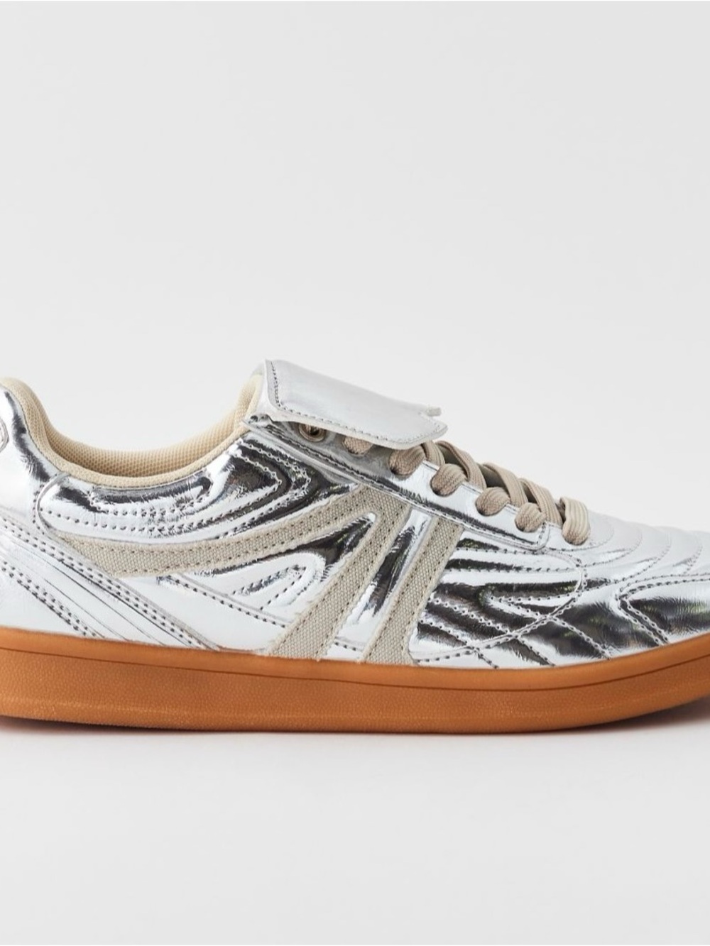 Steve Madden- Madrid Metallic Sneaker